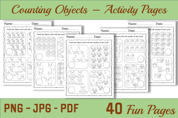 Download 40 Printable Activity Pages for Kids - For kids Collection