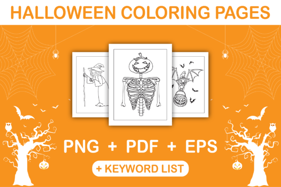 Download Halloween Coloring Pages for Kids - For kids Collection