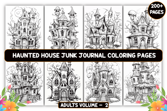 Download Haunted House Coloring Pages for Kids - For kids Collection