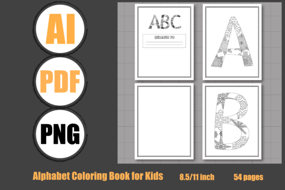 Download KDP: ABC Alphabet Coloring Book for Kids - For kids Collection