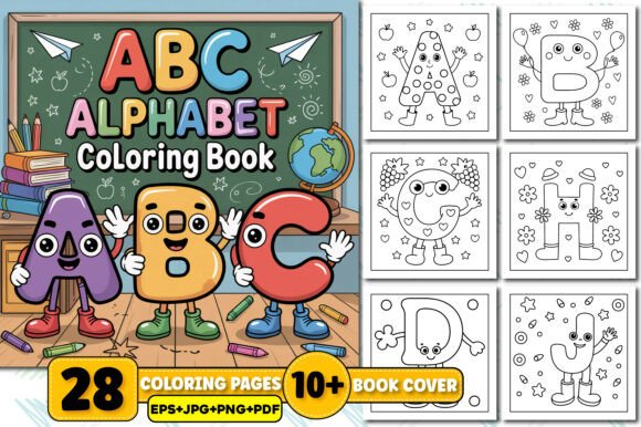 Download ABC Alphabet Coloring Book for Kids - For kids Collection