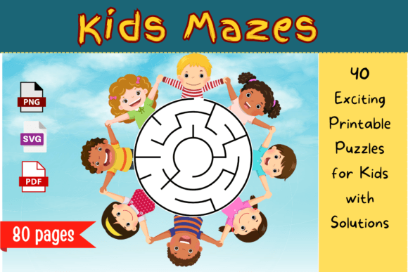 Download 40 Exciting Printable Mazes for Kids - For kids Collection