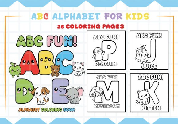 Download ABC Alphabet Coloring Pages for Kids - For kids Collection