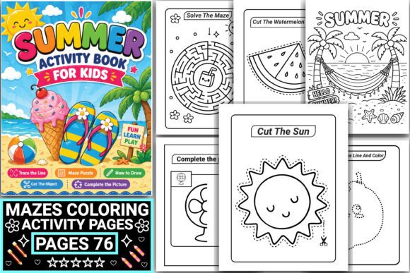 Download Summer Activity Book for Kids - For kids Collection
