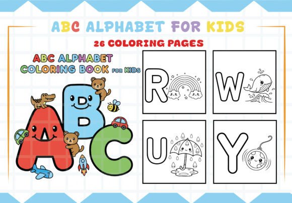 Download ABC Alphabet Coloring Pages for Kids - For kids Collection