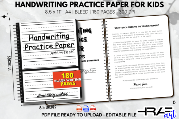 Download Handwriting Practice Paper for Kids - For kids Collection