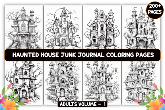 Download Haunted House Coloring Pages for Kids - For kids Collection