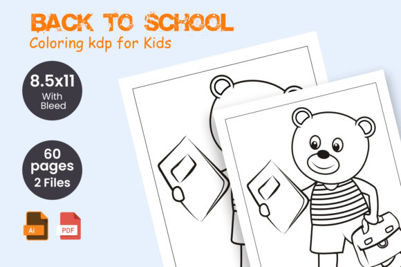 Download Back to School Coloring Kdp for Kids - For kids Collection