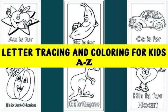 Download LETTER TRACING &amp; COLORING PAGE for KIDS - For kids Collection