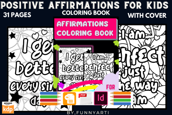 Download Affirmations Coloring Book for Kids - For kids Collection
