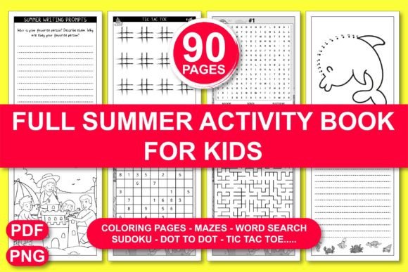 Download SUMMER ACTIVITY &amp; COLORING BOOK for KIDS - For kids Collection