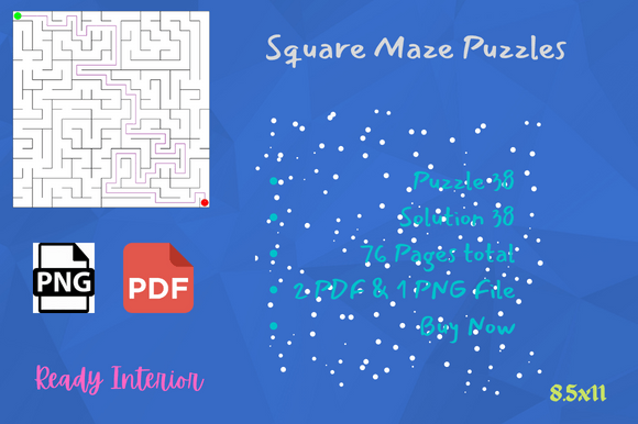 Download Maze Puzzles Activity for Kids Book KDP - For kids Collection
