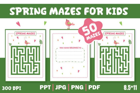 Download Spring Mazes for Kids - For kids Collection
