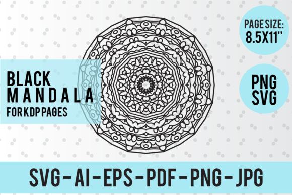 Download Mandala Kdp Interior for Kids - 025 - For kids Collection