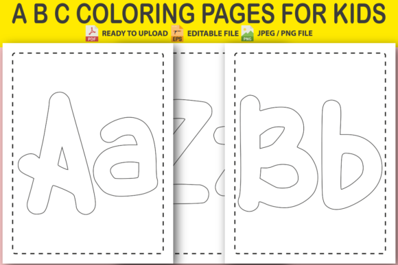 Download ABC COLORING PAGES for KIDS (a to Z) - For kids Collection