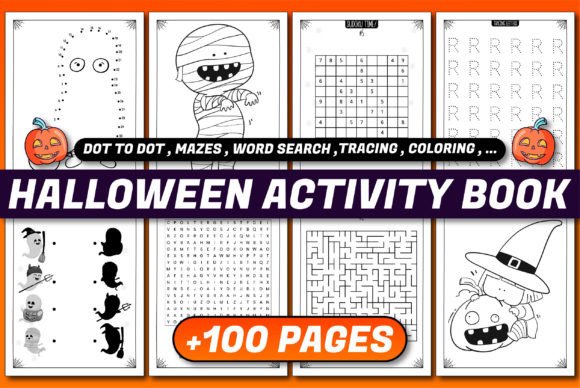Download HALLOWEEN ACTIVITY BOOK for KIDS - For kids Collection