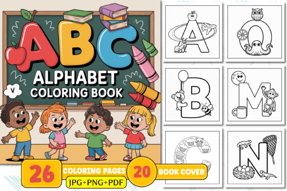 Download Easy Alphabet Coloring Book for Kids - For kids Collection