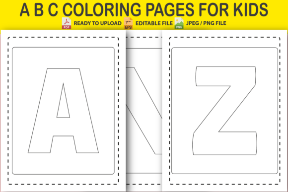 Download (a to Z) ABC COLORING PAGES for KIDS - For kids Collection
