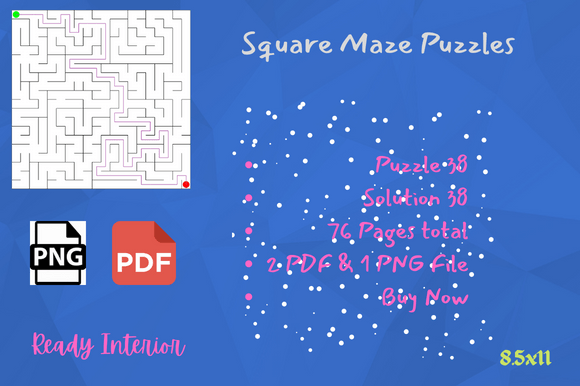 Download Maze Puzzles Activity for Kids Book KDP - For kids Collection