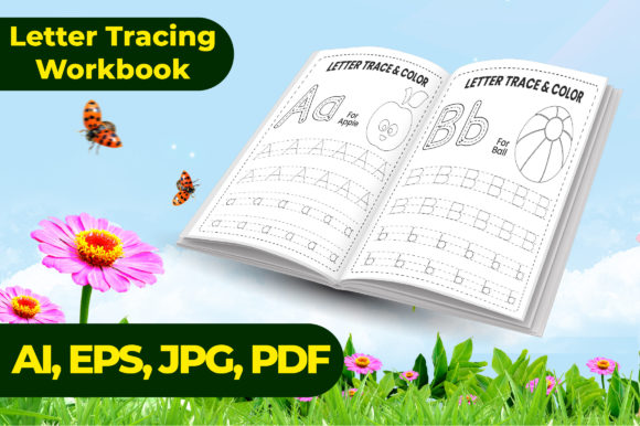 Download Letter Tracing &amp; Color Workbook for Kids - For kids Collection
