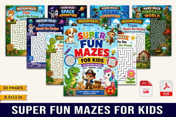 Download Super Fun Mazes for Kids - For kids Collection