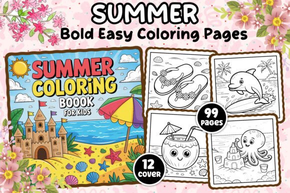 Download SUMMER COLORING BOOK for KIDS - For kids Collection
