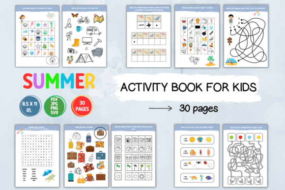 Download Summer Activity Book for Kids - For kids Collection