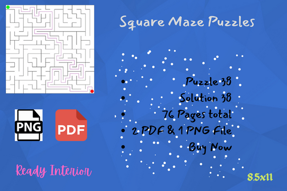 Download Maze Puzzles Activity for Kids Book KDP - For kids Collection