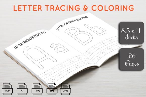Download Letter Tracing &amp; Coloring Pages for Kids - For kids Collection