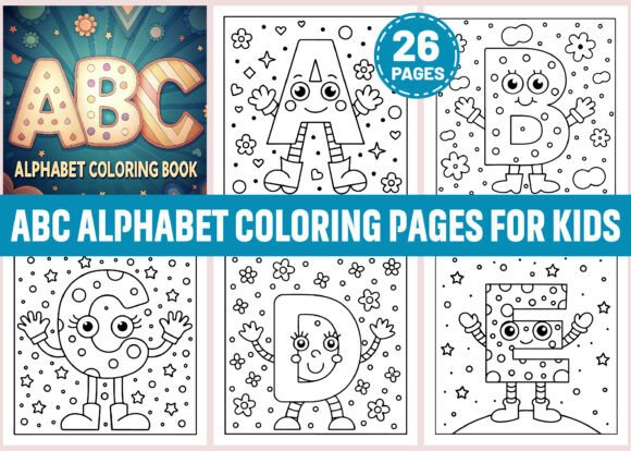 Download ABC Alphabet Coloring Pages for Kids - For kids Collection