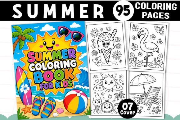 Download SUMMER COLORING BOOK for KIDS - For kids Collection