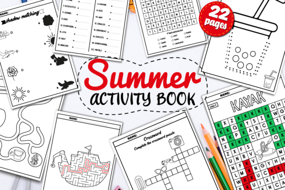 Download Summer Activity Book for Kids Ages 3-5 - For kids Collection