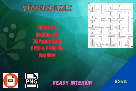 Download Maze Puzzles Activity for Kids Book KDP - For kids Collection