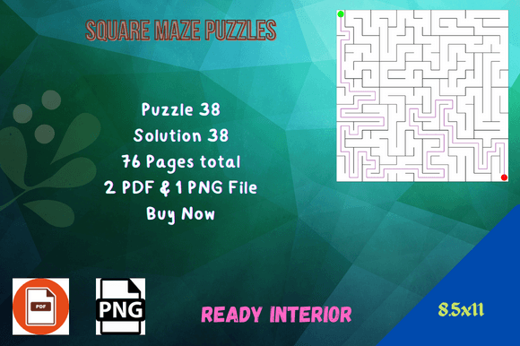 Download Maze Puzzles Activity for Kids Book KDP - For kids Collection