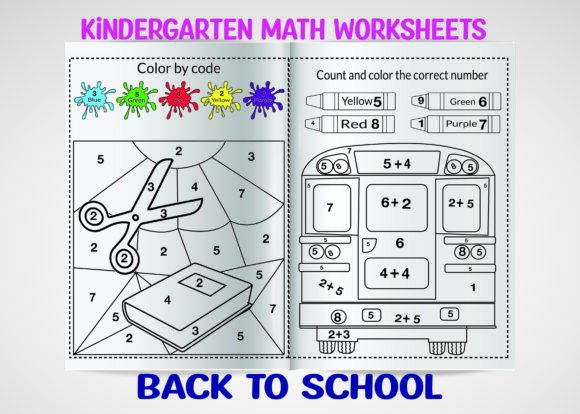 Download 1st Grade Math Worksheets for Kids(KDP) - For kids Collection