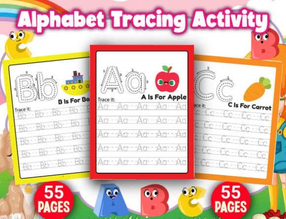 Download Letter Tracing Activity Book for Kids - For kids Collection