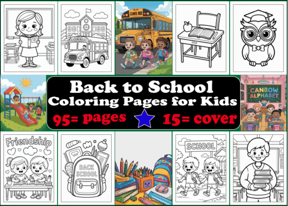 Download Back to School Coloring Pages for Kids - For kids Collection