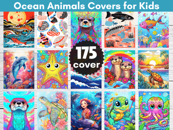 Download 175 Ocean Animals Covers for Kids - Premium Resources