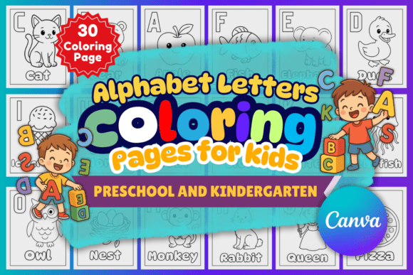 Download Alphabet Coloring Pages for Kids - For kids Collection