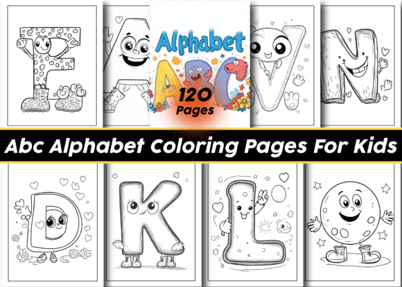 Download ABC Alphabet Coloring Pages for Kids - For kids Collection