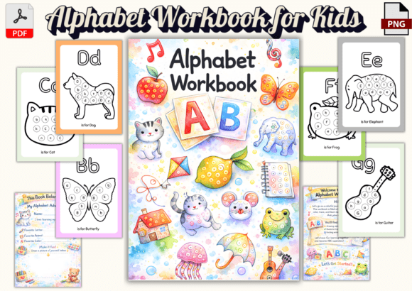 Download Alphabet Workbook for Kids - For kids Collection