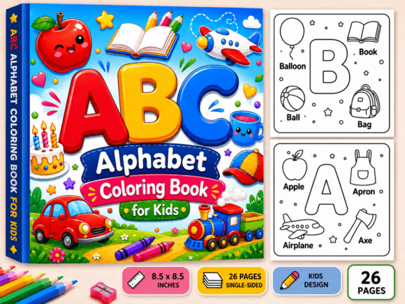 Download ABC Alphabet Coloring Pages for Kids - For kids Collection