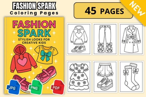 Download Fashion Spark Coloring for Kids - For kids Collection